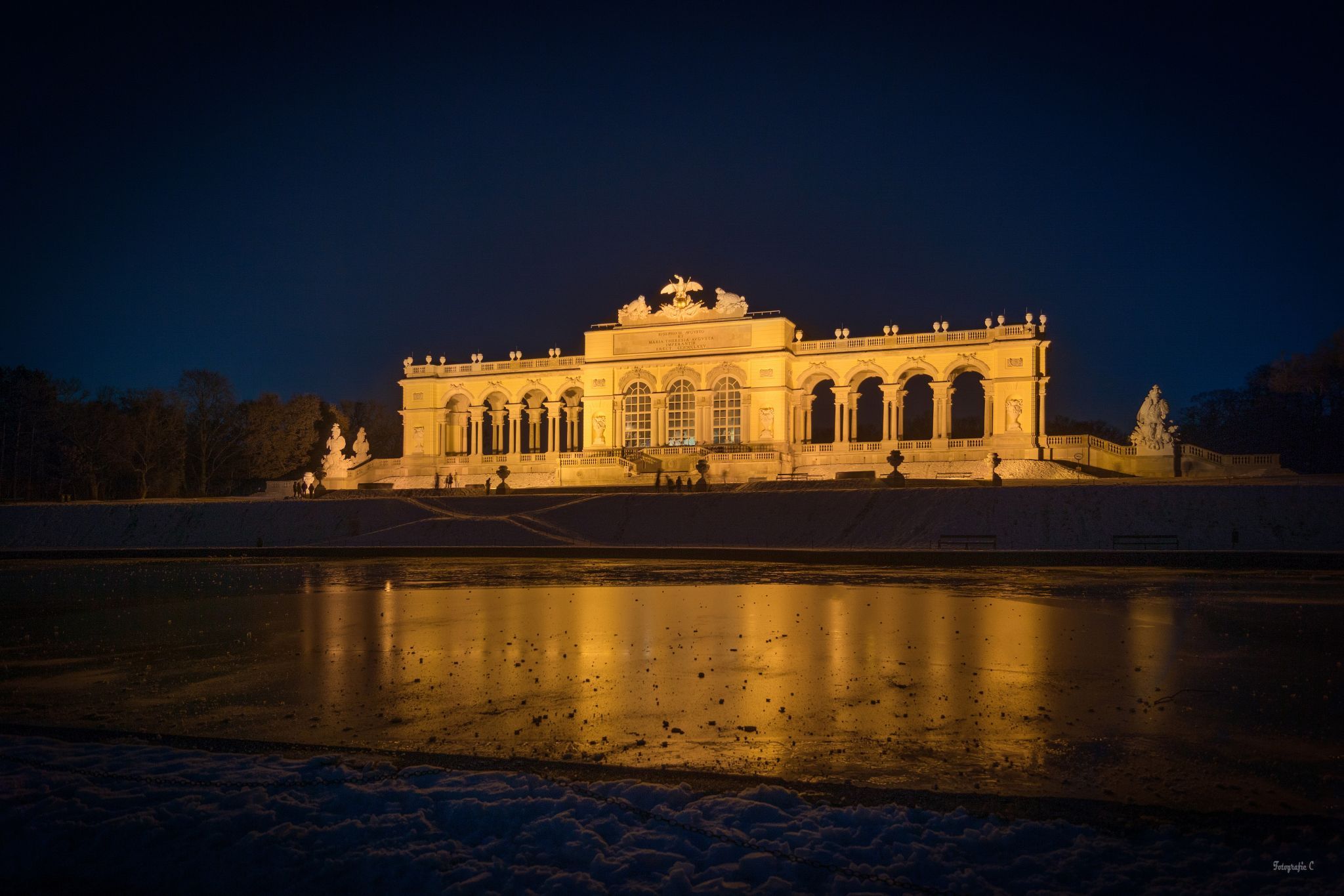 Frozen Gloriette, Austria