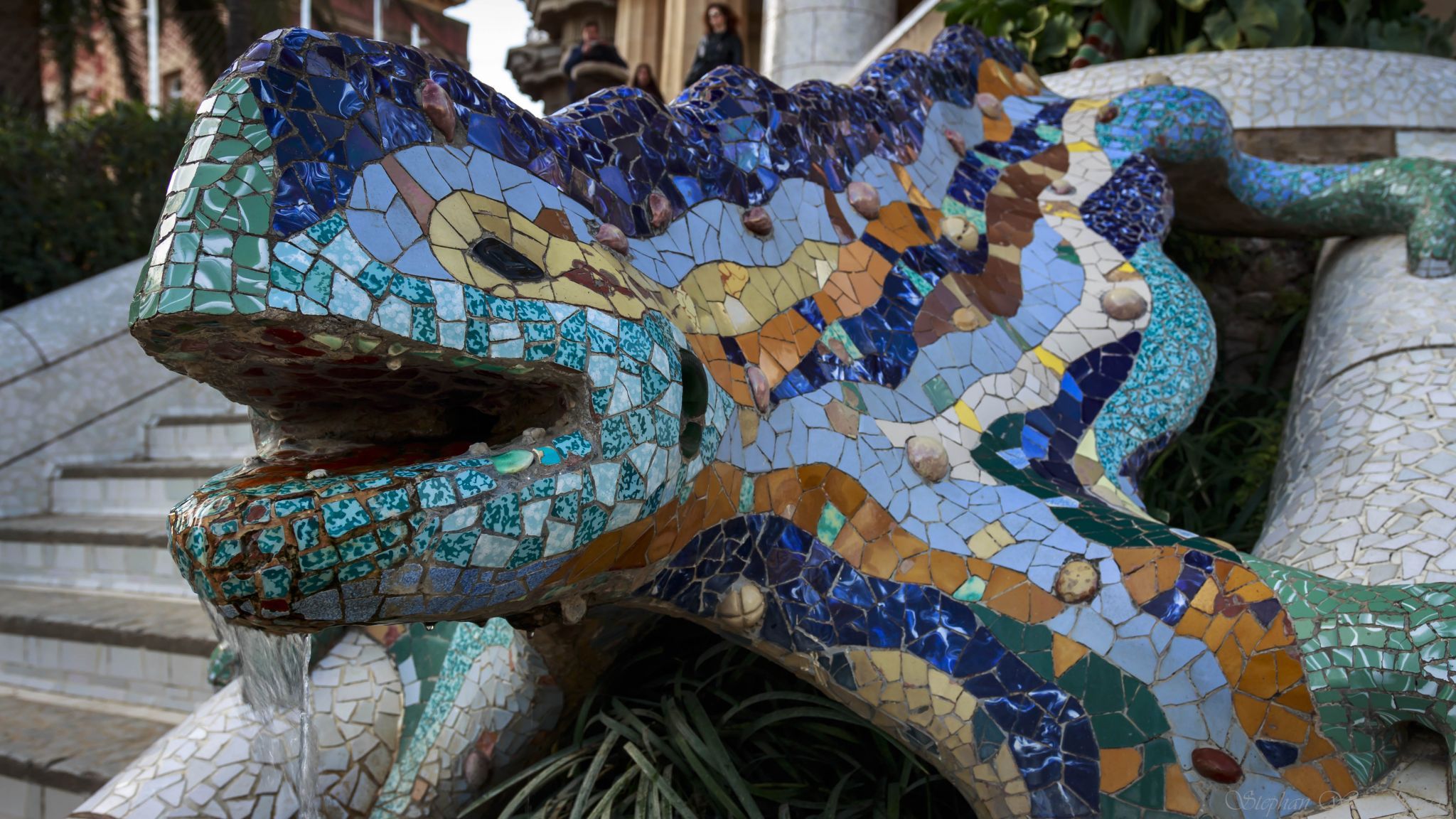 Gatehouse of Park Güell, Spain