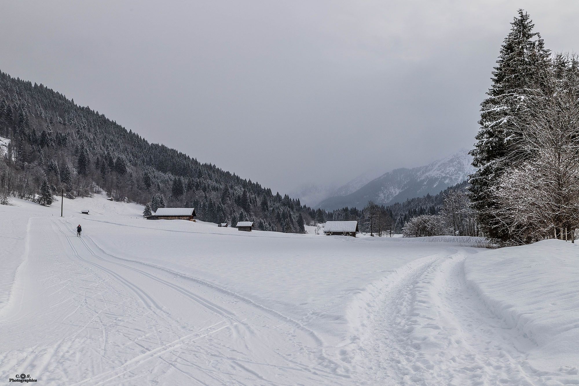 Geroldsee winter sunset, Germany