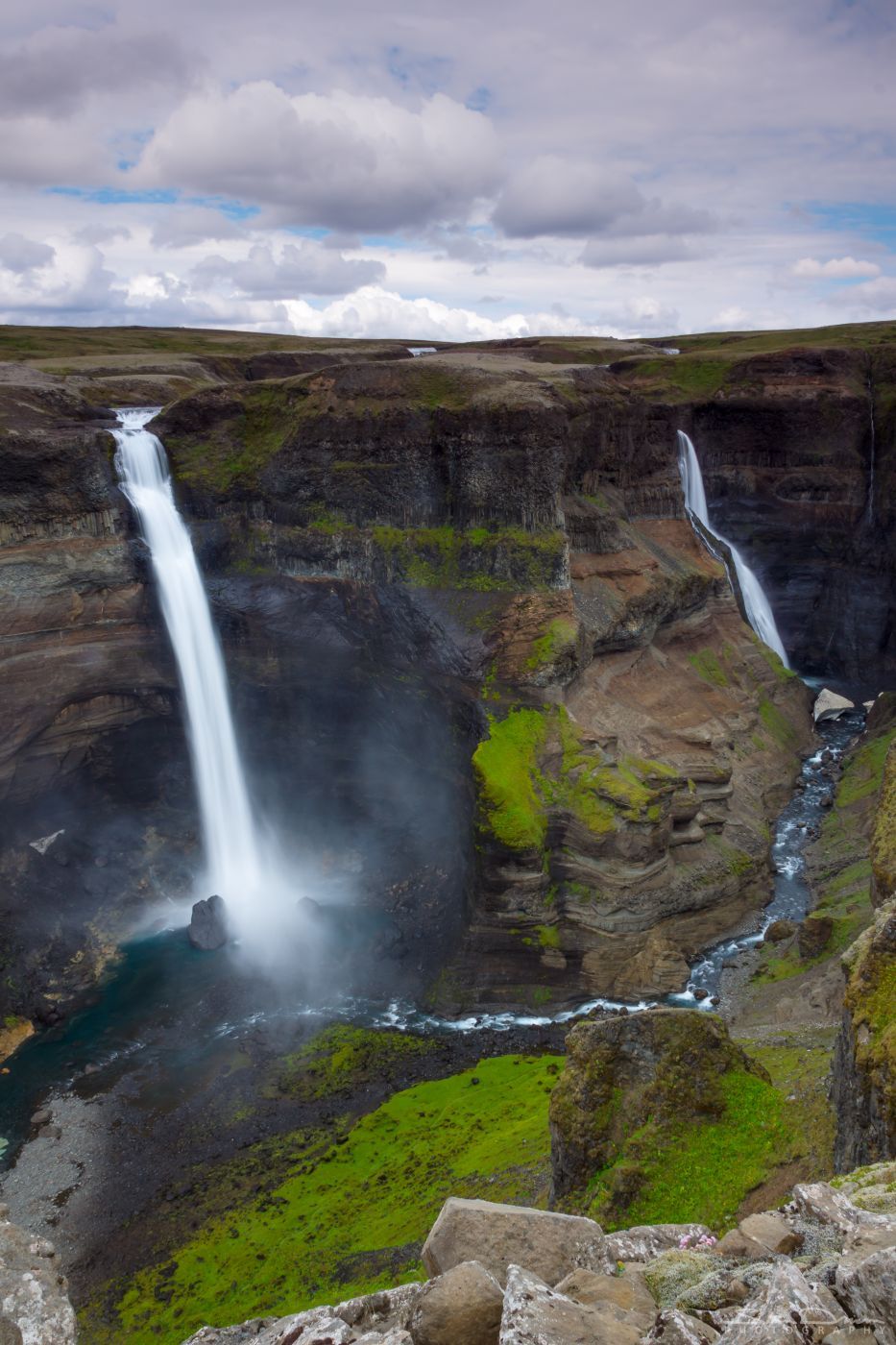 Haifoss waterfall, Iceland