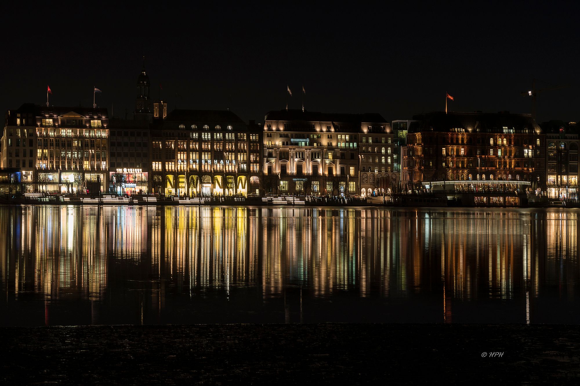 Hamburg Binnenalster, Germany