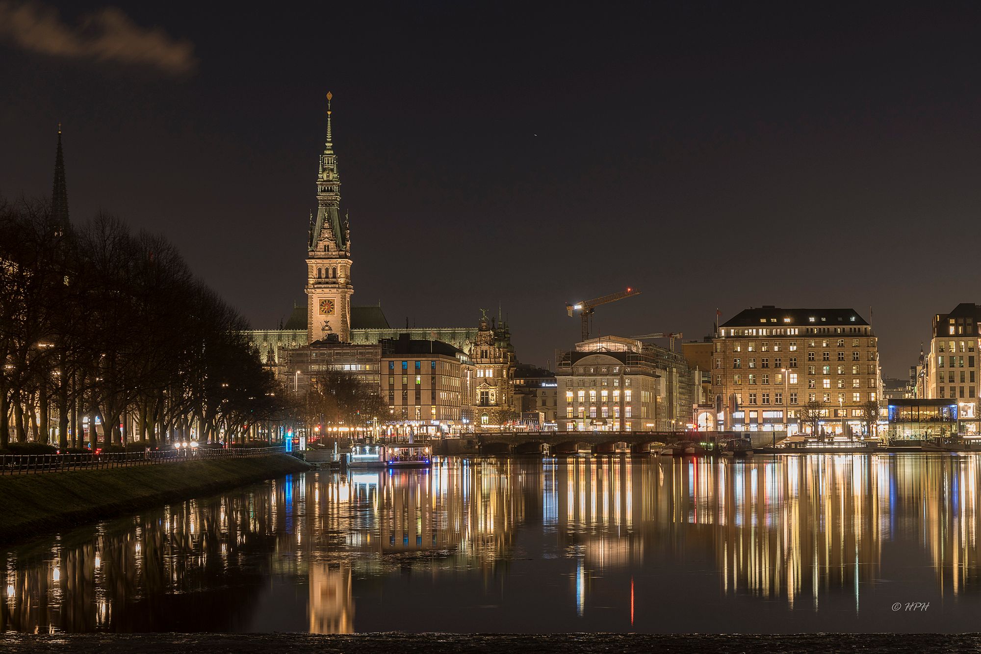 Hamburg Binnenalster, Germany