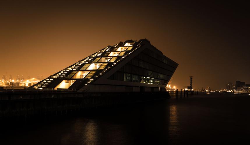 Dockland Office Building from the other side, Hamburg