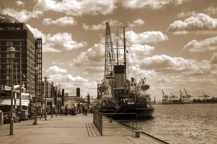 Hamburg Museumshafen Oevelgönne