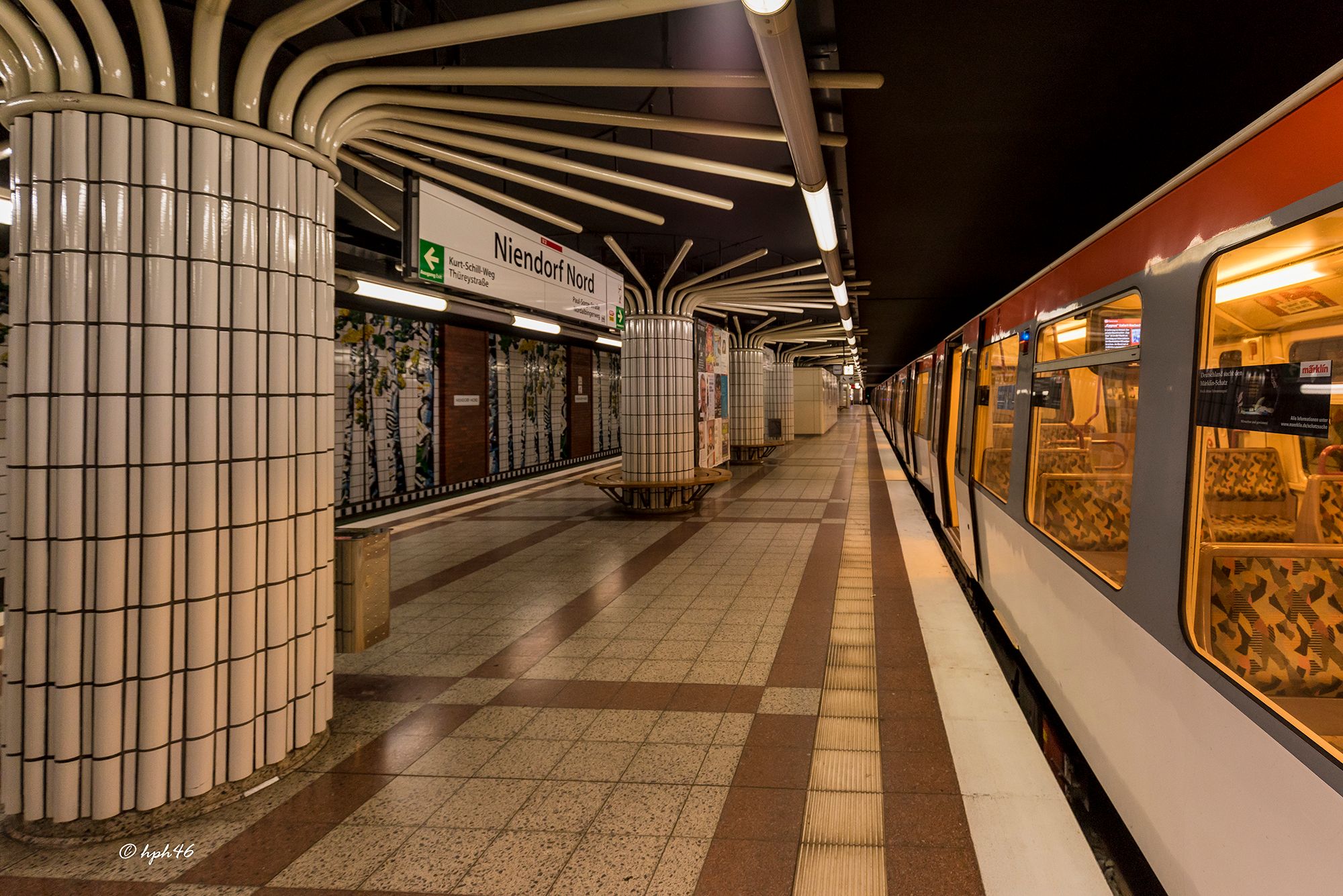 Niendorf Nord - Subway Station, Hamburg, Germany
