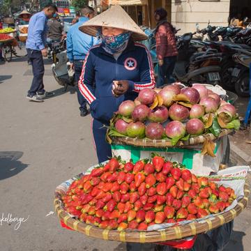 Hanoi Street Vendor, Vietnam
