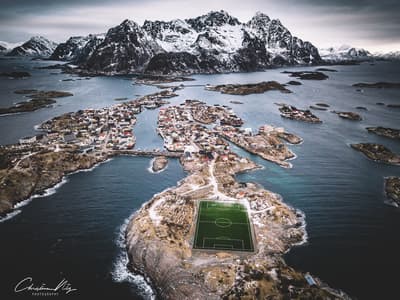 Henningsvær Soccer Field