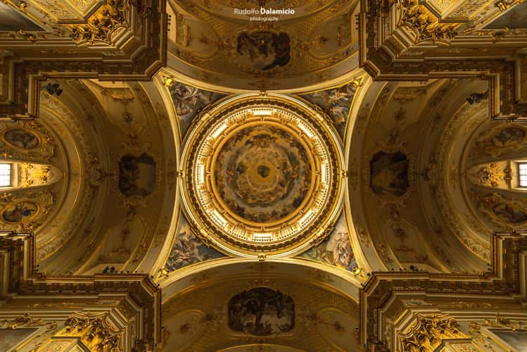 Inside Bergamo Cathedral
