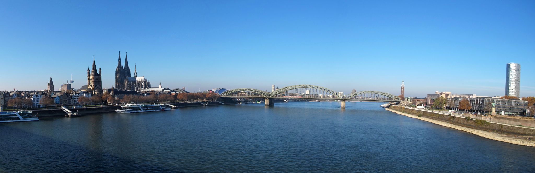Köln/Cologne Deutzer Brücke, Germany