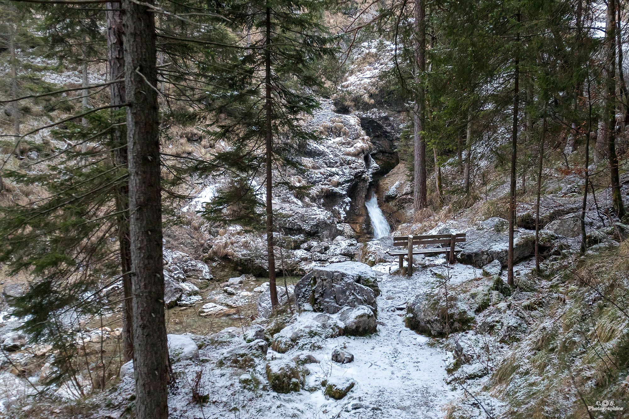 Kuhflucht Waterfall, Garmisch, Germany
