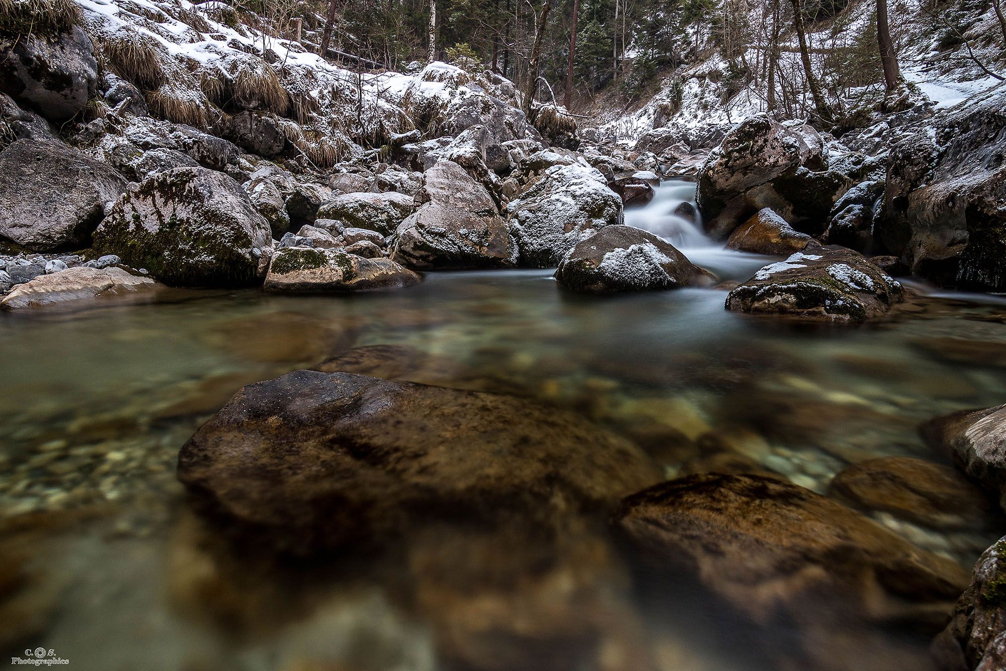Kuhflucht Waterfall, Garmisch, Germany