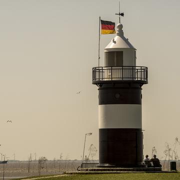 Lighthouse 'Kleiner Preuße', Wremen, Germany