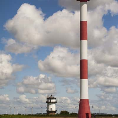 Lighthouses in Balje, Germany