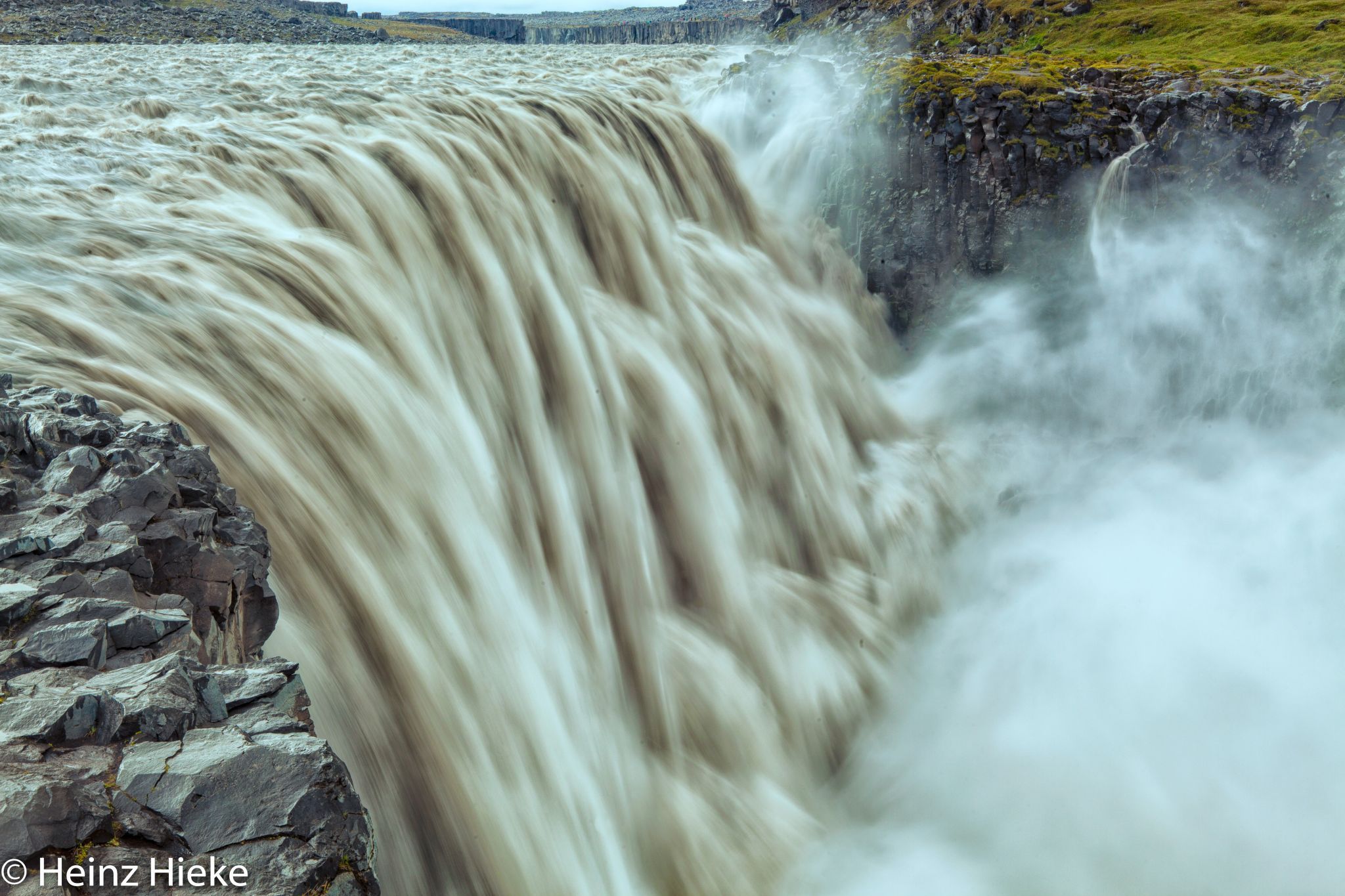 Dettifoss, from the East side, Iceland