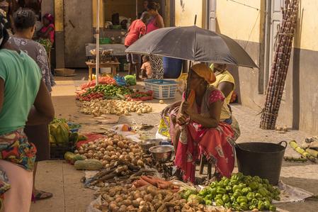 Market in Assomada (Cabo Verde)