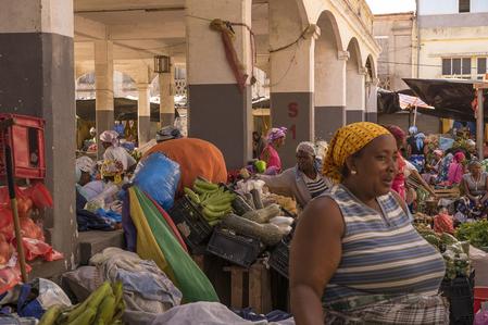 Market in Assomada (Cabo Verde)