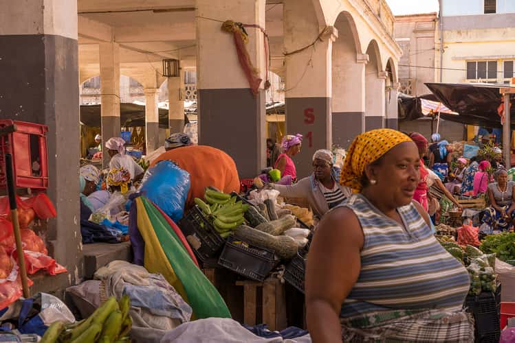 Market in Assomada (Cabo Verde)