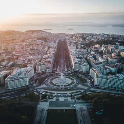 Marquês De Pombal, Lisbon, Portugal