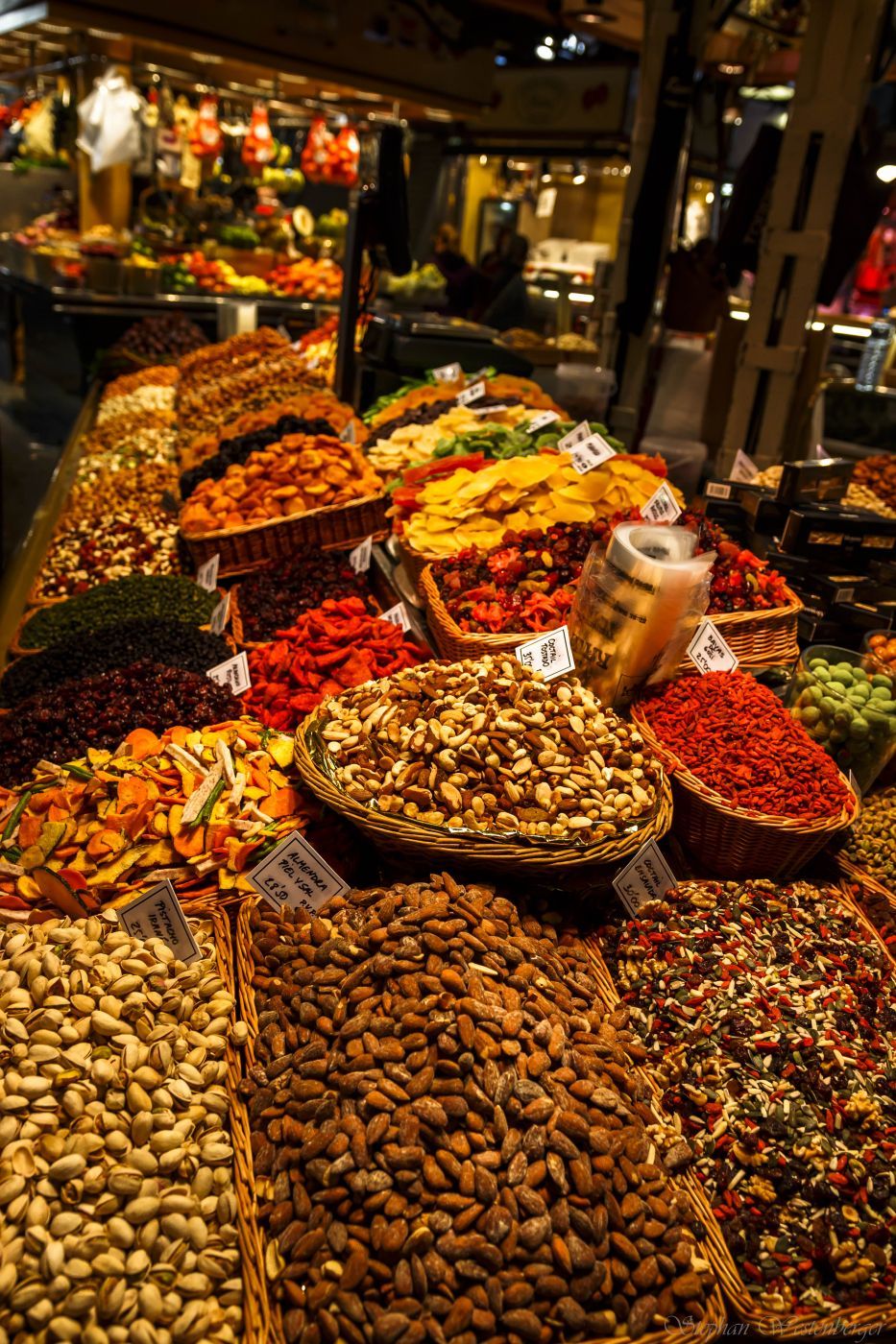Mercat St. Josep La Boqueria, Barcelona, Spain