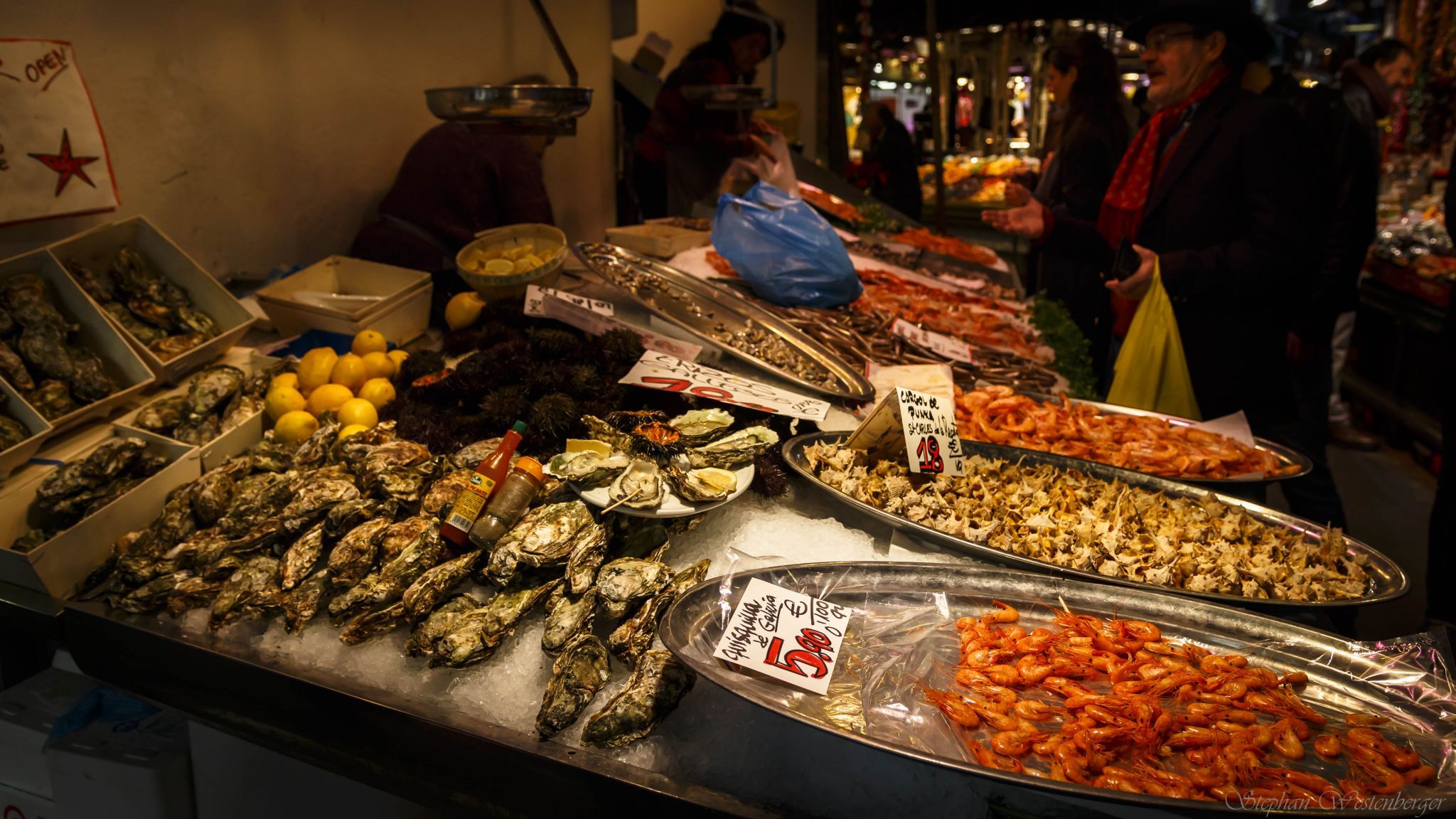 Mercat St. Josep La Boqueria, Barcelona, Spain