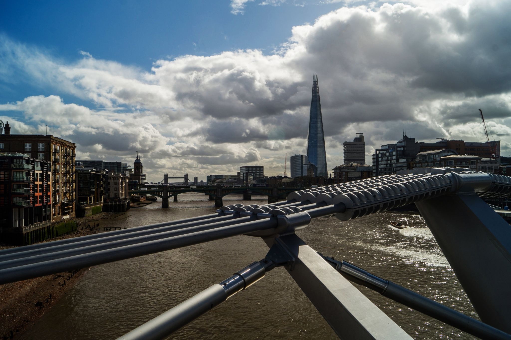 View from Millennium Bridge, United Kingdom