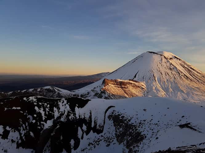 Mount Ngauruhoe looking back