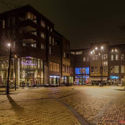 Night in Heerhugowaard, Netherlands