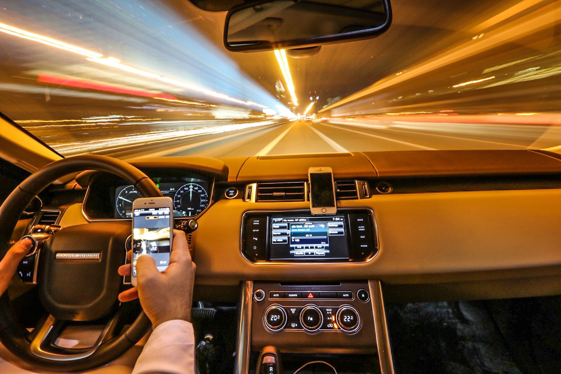 night ride, United Arab Emirates