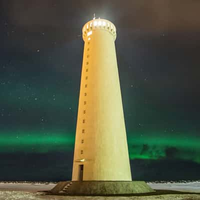 New Lighthouse of Garður, Iceland