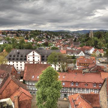 Osterode - view from the Marktkirche, Germany