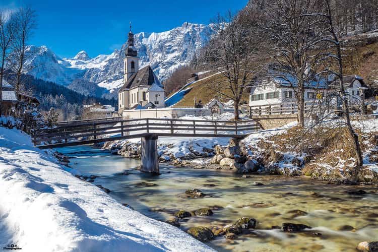 Church St. Sebastian, Ramsau, Berchtesgaden