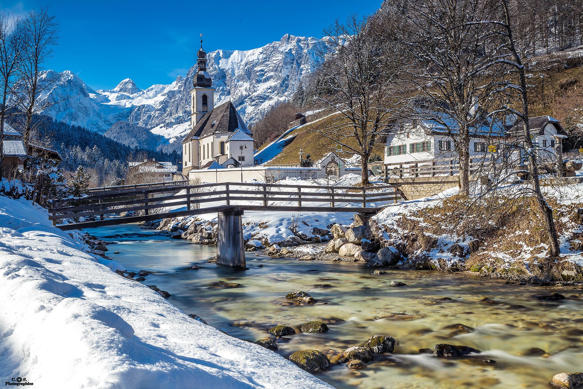 Church St. Sebastian, Ramsau, Berchtesgaden, Germany