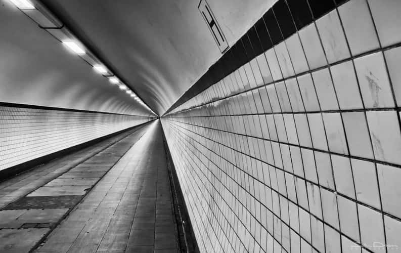 Pedestrian tunnel, Antwerp