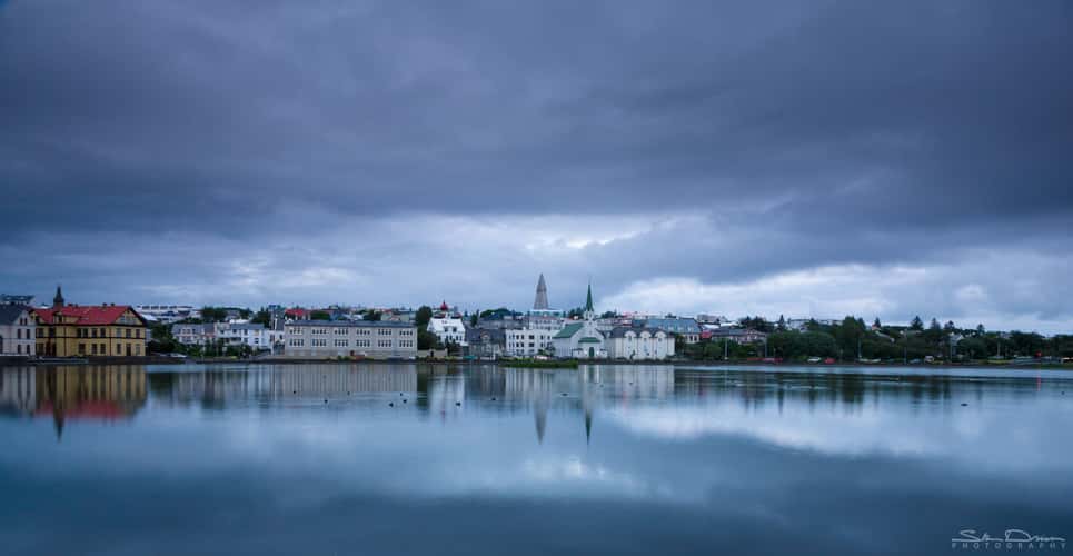 Reykjavik cityscape