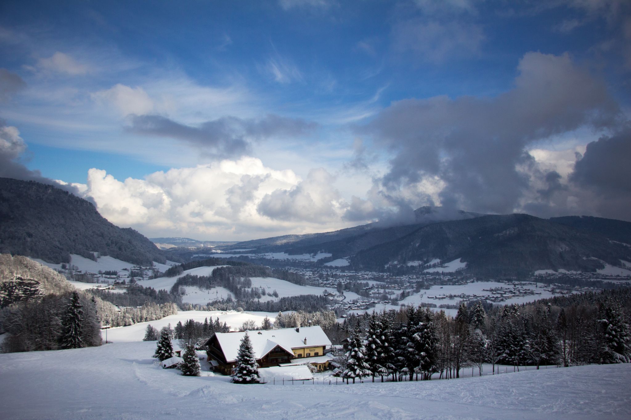 Ruhpolding Talstation Unternbergsesselbahnbahn, Germany