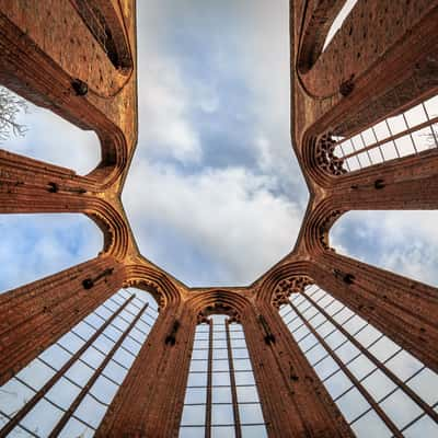 Ruine der Franziskaner-Klosterkirche, Germany