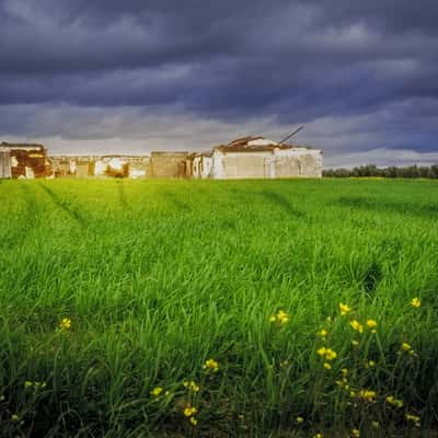 Ruins near Los Canchales, Spain