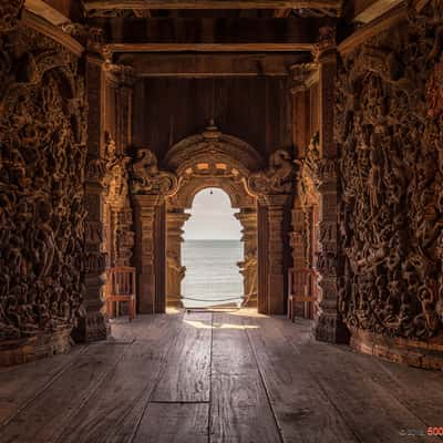 Sanctuary of truth in Pattaya, Thailand