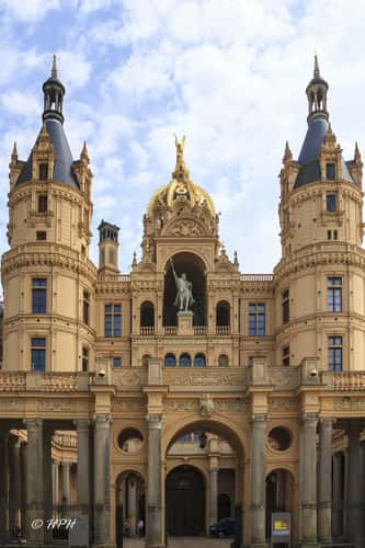 Entrance  of Schwerin Palace
