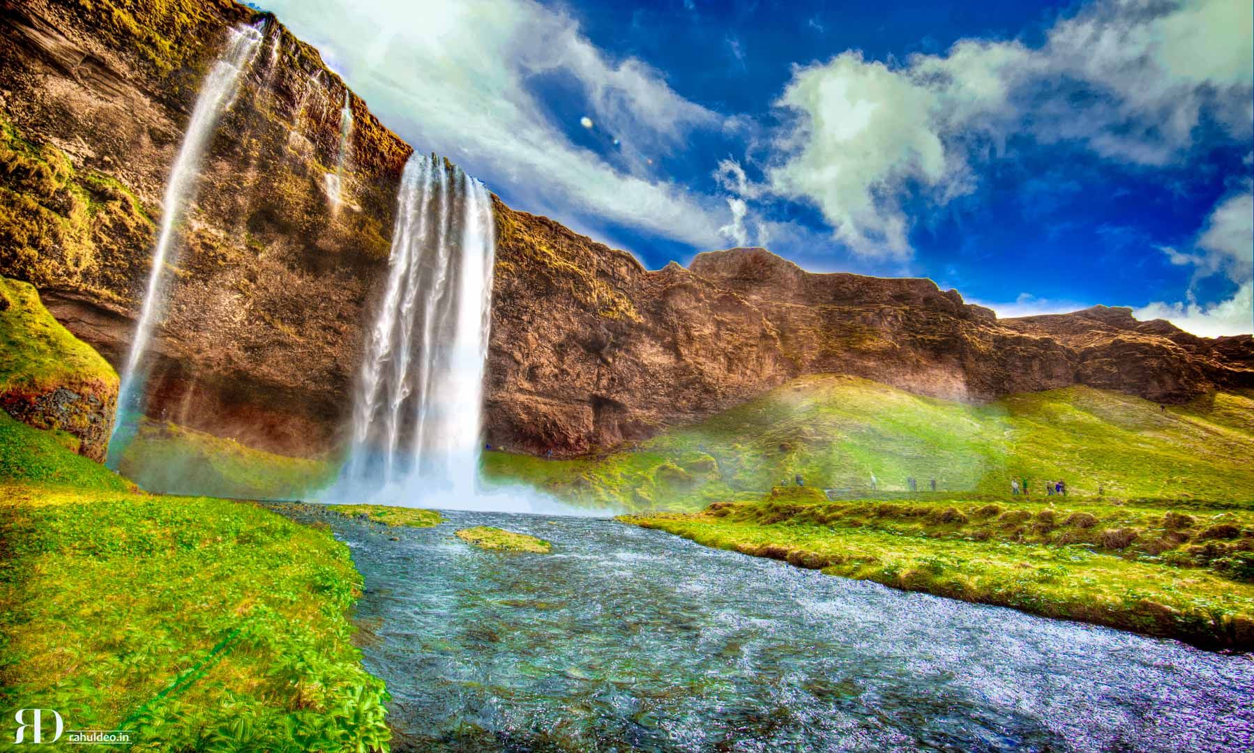 Seljalandsfoss Waterfall, Iceland
