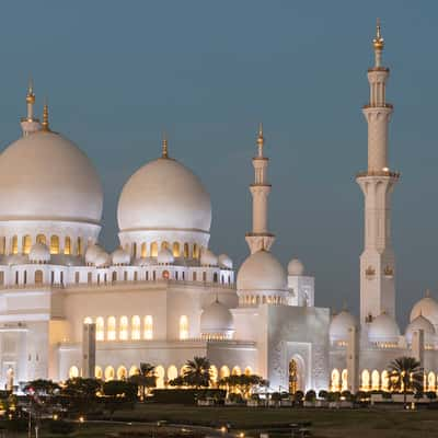 Sheikh Zayed Grand Mosque, Abu Dhabi, United Arab Emirates