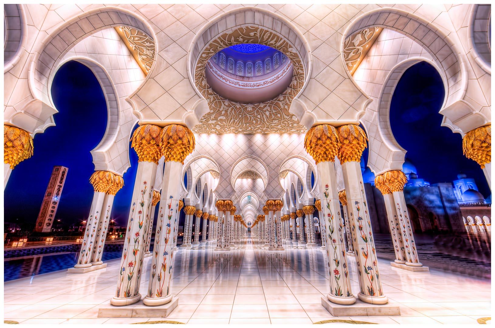 Grand Mosque Abu Dhabi, United Arab Emirates