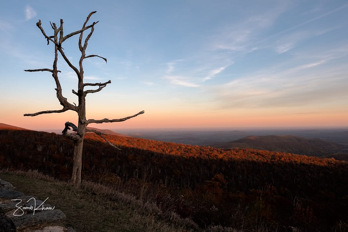 Shenandoah Sunset, USA