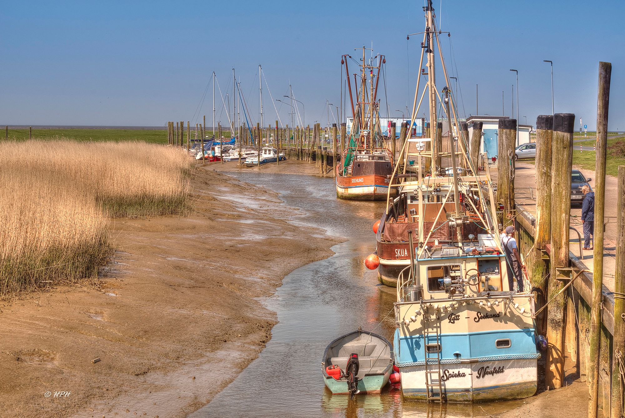 Sielhafen Spieka-Neufeld, Germany
