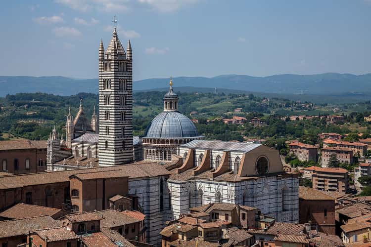 View from Torre del Mangia, Siena, Tuscany