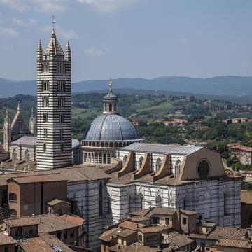 Siena - view from Torre del Mangio, Italy