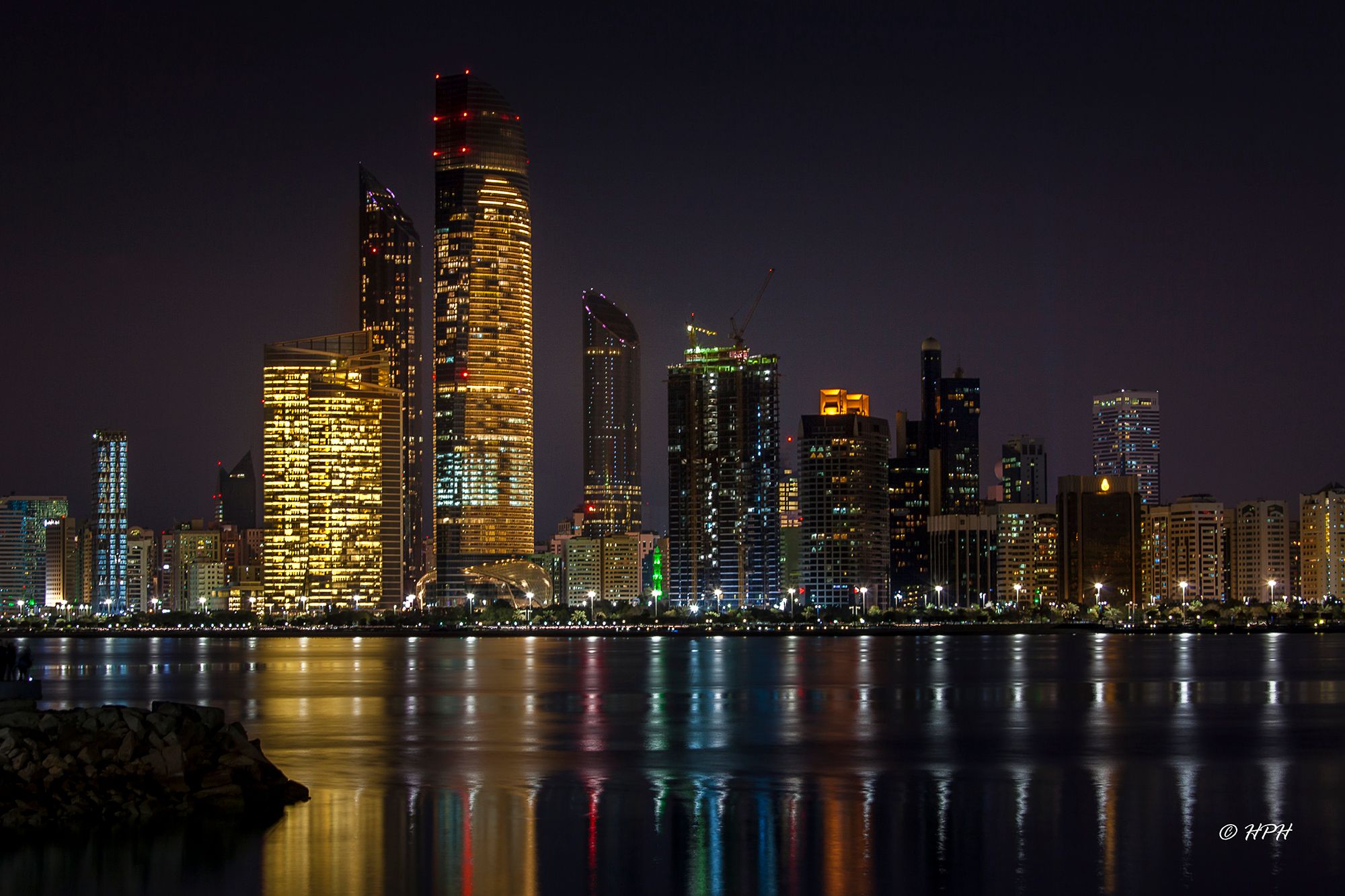 Skyline Abu Dhabi, United Arab Emirates