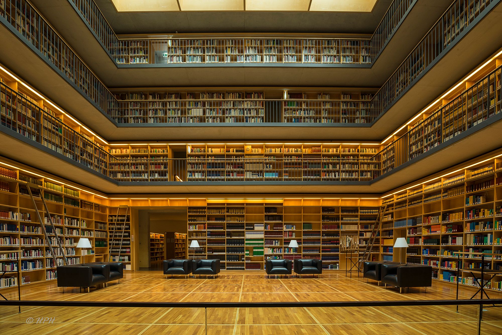 Study Center of the Duchess Anna Amalia Library, Weimar, Germany