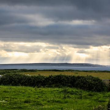 Sunset on the Aran Islands from Doolin, County Clare, Ireland
