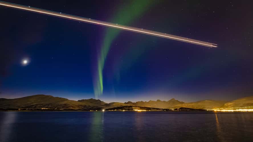 Northern Lights at Telegrafbukta